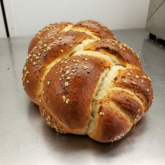Multi-Grain Kiddush Challah (2-Pack)