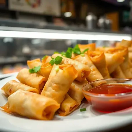 Vegetable Egg Rolls (Medium)