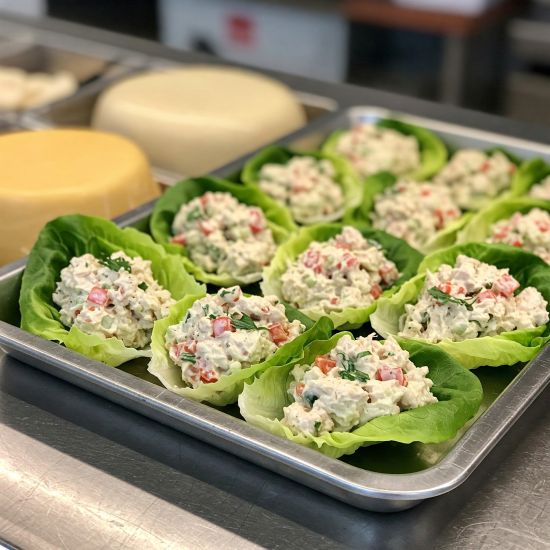 Chicken Salad in Lettuce Cups