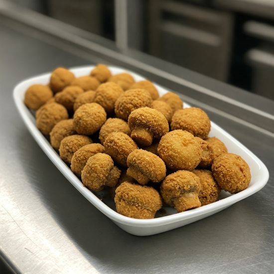 Breaded Baby Mushrooms