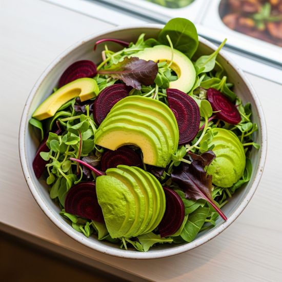 Roasted Beet & Avocado Salad