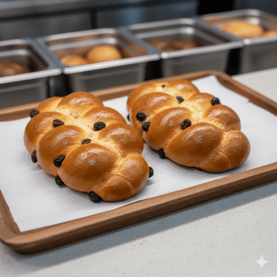 Raisin Kiddush Challah