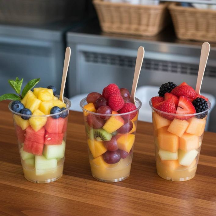 Diced Fruit Cups (Individual)