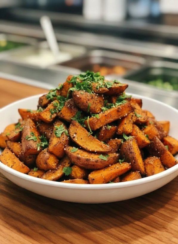 Seasoned Sweet Potatoes