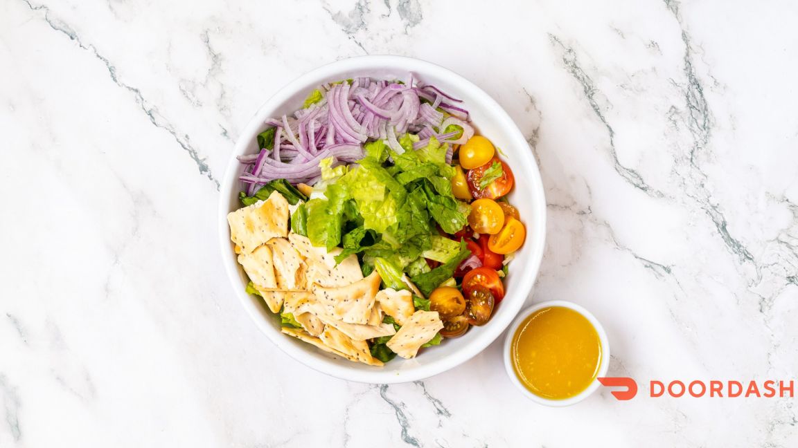 Romaine Nish Nosh Salad
