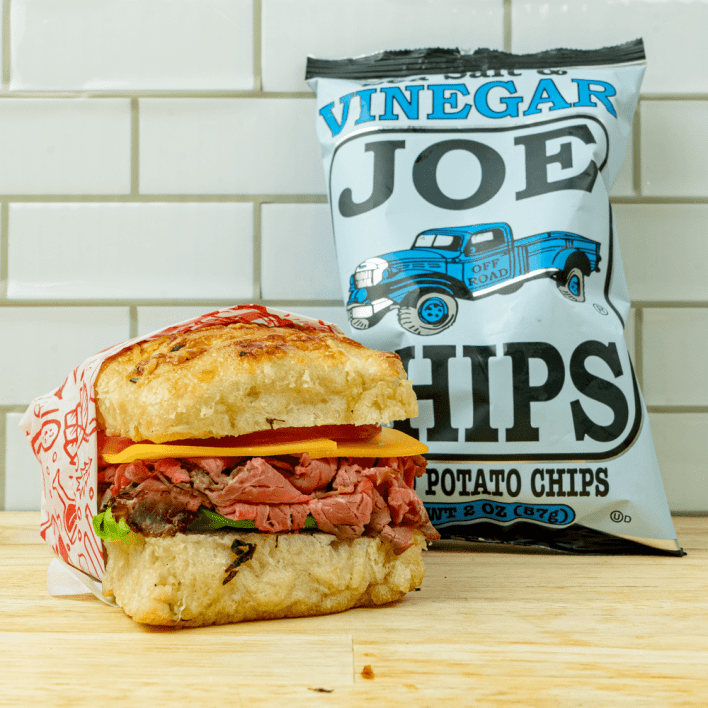 Roast Beef Focaccia Sandwich Box