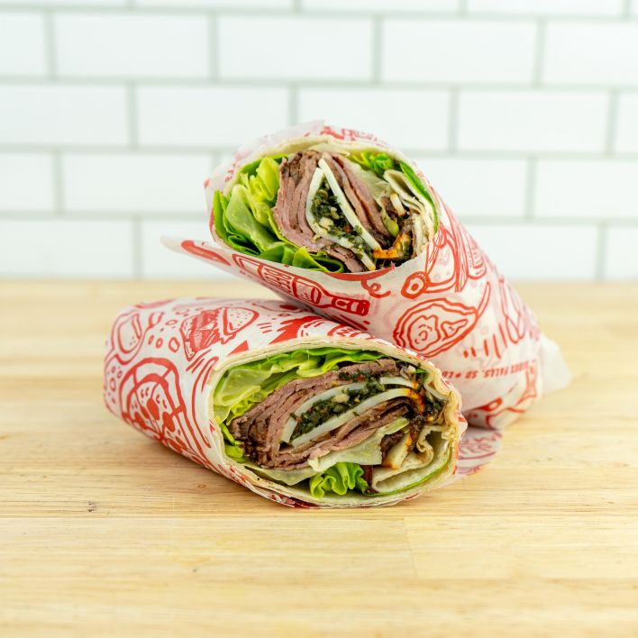 Chimichurri Roast Beef Wrap Box