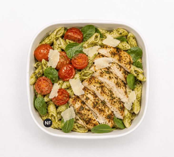 Chicken Pesto Protein Pasta Hot Box