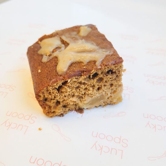 Pear, Ginger & Butterscotch Cake