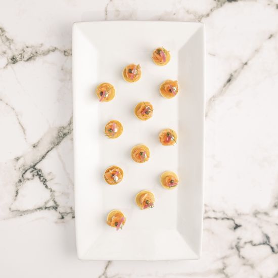 Smoked Salmon Blinis