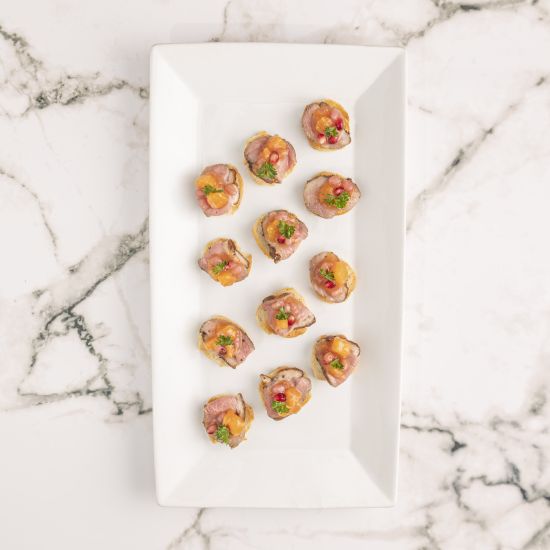 Smoked Duck Breast Crostini