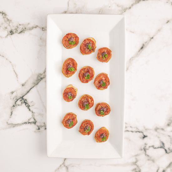 Tomato Olive Tapenade Crostini