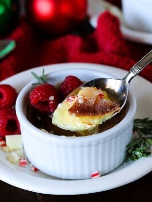 Mini Peppermint Crème Brûlée