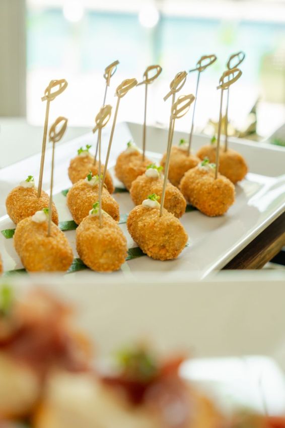 Green Banana & Saltfish Croquettes