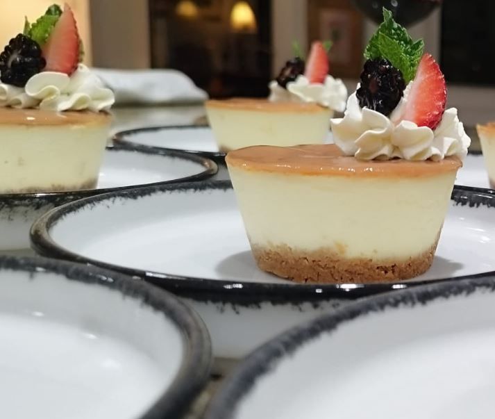Guava Cheesecake / Lime Chantilly Cream