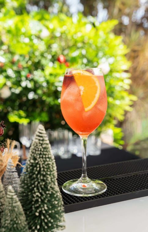 Cranberry Christmas Spritz $14