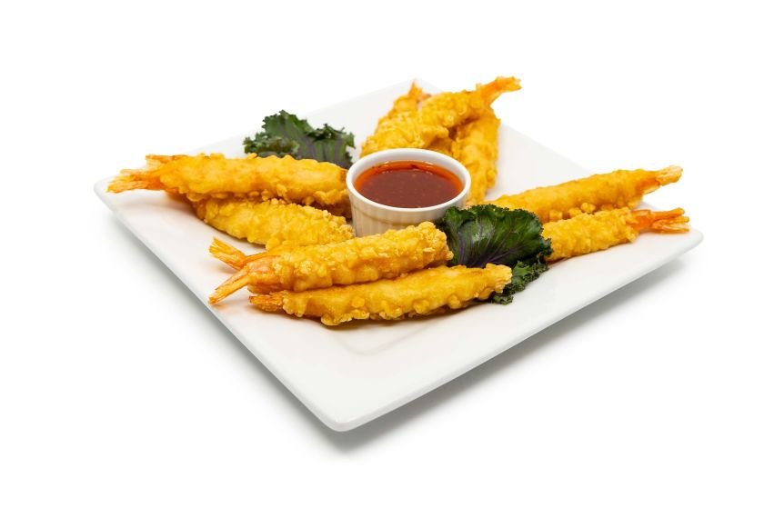 Shrimp Tempura with Sweet Chile Sauce by the dozen