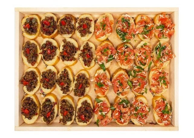 Olive Tapenade And Bruschetta Board