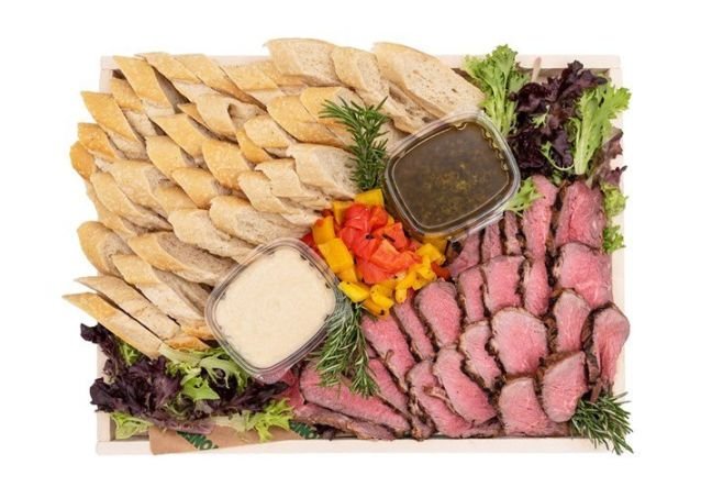 Mollie's Famous Grilled Tri-Tip Canape Board