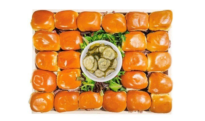 Mollie's BBQ Picked Chicken Slider Board