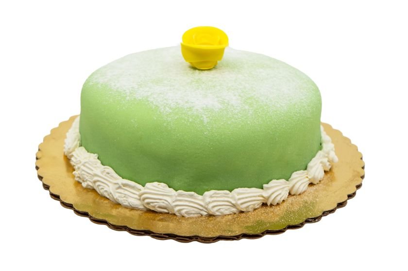 7" Green Princess Cake