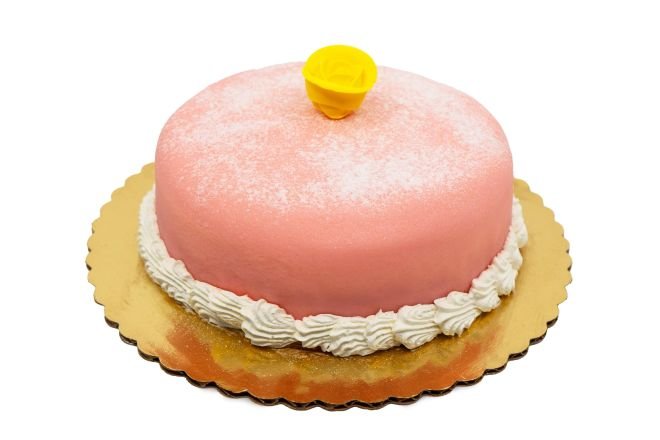 7" Pink Princess Cake