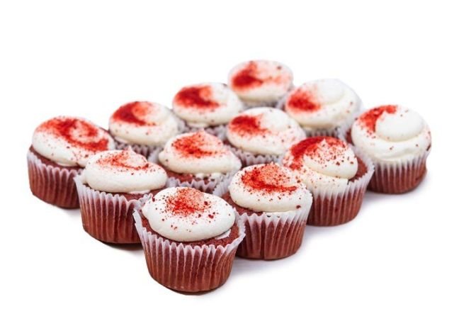 Mollie's Red Velvet Cupcakes 12 Pack