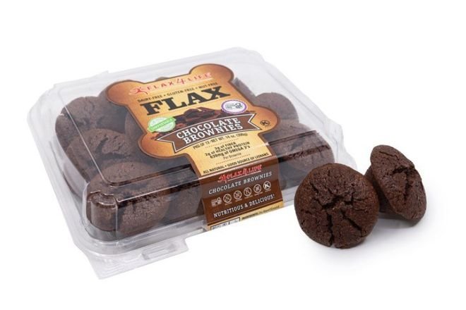 Mini Gluten-Free Flax Muffin Brownie Bites