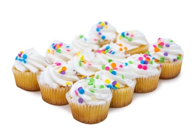 Mollie's Vanilla Cupcakes 12 Pack