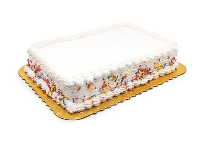 ¼ Vanilla Sheet Cake