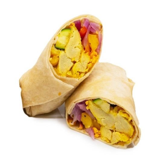 Roasted Vegetable Breakfast Burrito - Hot