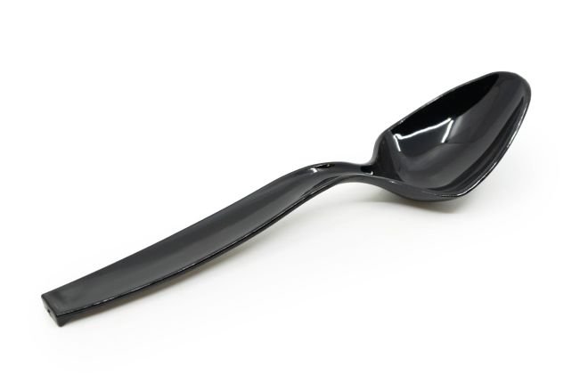 10" Black Serving Spoon