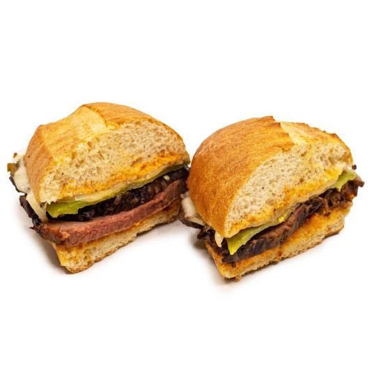 Mollie's Famous Tri-Tip & Hatch Chile Sandwich