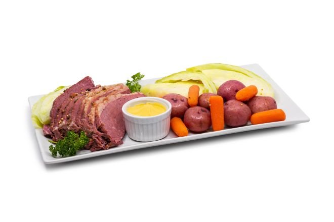 Corned Beef & Cabbage Dinner for 2