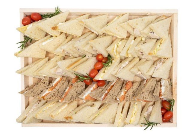 Deli Tea Sandwich Assortment Board