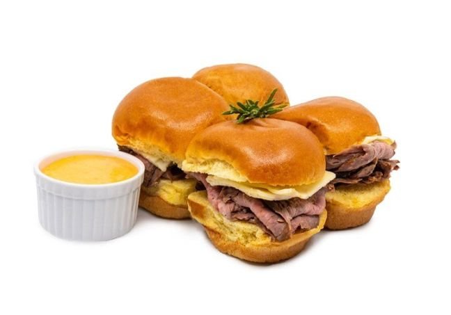 Mollie's Famous Grilled Tri-Tip Sliders with Red Pepper Aioli 4 Pack