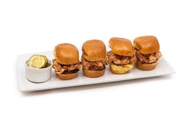 Mollie's BBQ Picked Chicken Sliders 4 Pack