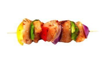 Chicken kabob with Veggies