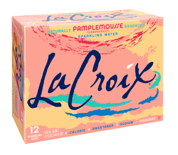 LaCroix Sparkling Water, Grapefruit 12 - 12 fl oz (355 ml) cans [144 fl oz (4.26 l)]
