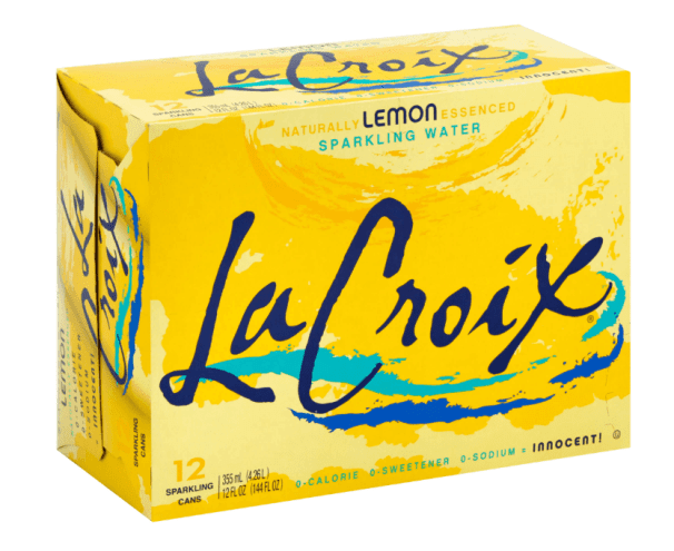 LaCroix Sparkling Water, Lemon 12 - 12 fl oz (355 ml) cans [144 fl oz (4.26 l)]