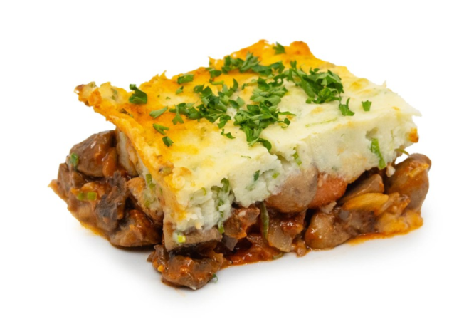 Forager's Pie with Champ Potatoes