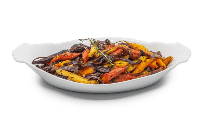 Roasted Rainbow Carrots With Thyme – 1.5 lbs