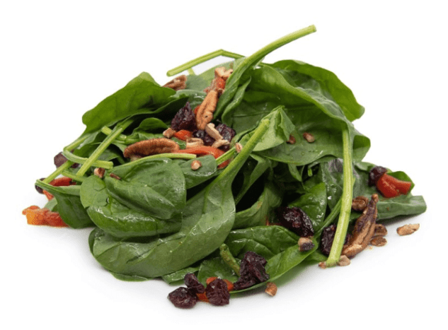 Baby Spinach Salad Serves 10 to 12