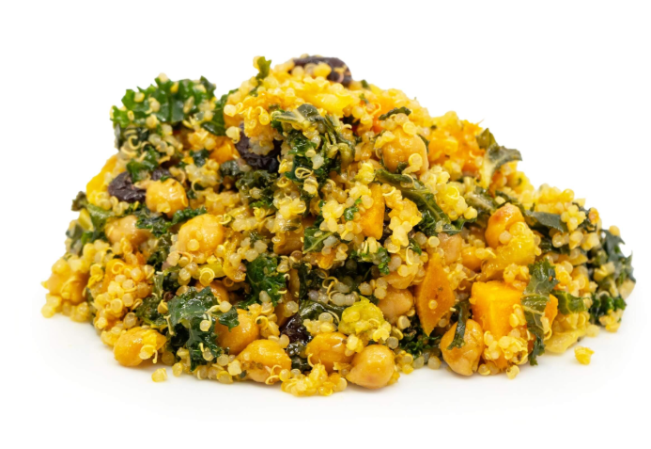 Quinoa Salad with Roasted Squash Pan
