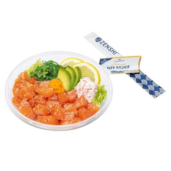Premium Hawaiian Poke Bowl-Salmon