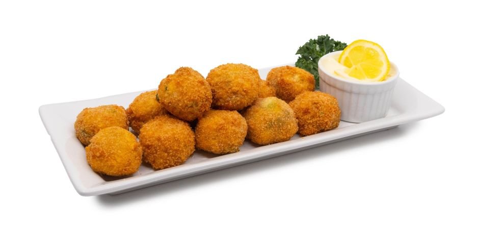 Cocktail Crab Cakes with Lemon Aioli by the dozen
