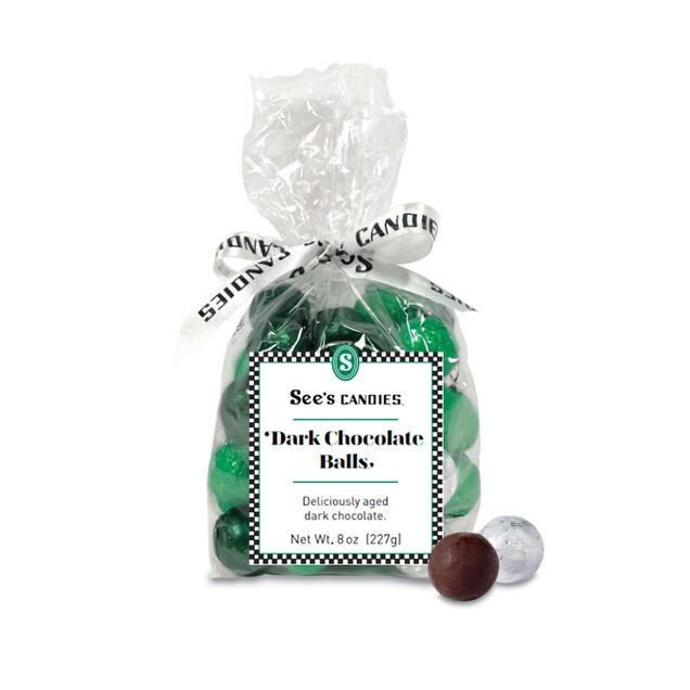Dark Chocolate Foil Balls