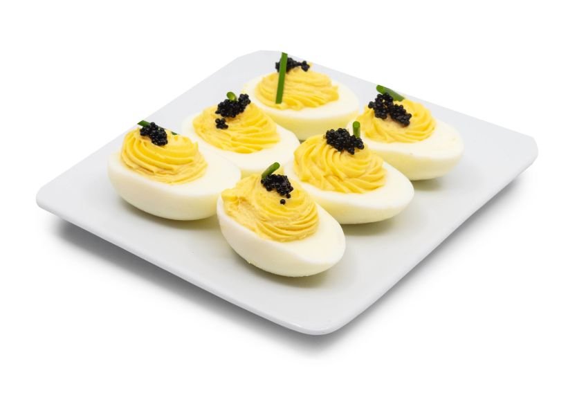 6 Pack Caviar Deviled Eggs 