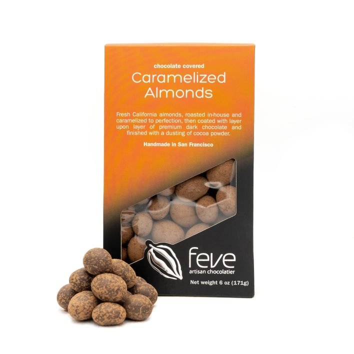 Feve Chocolate Covered Almonds 