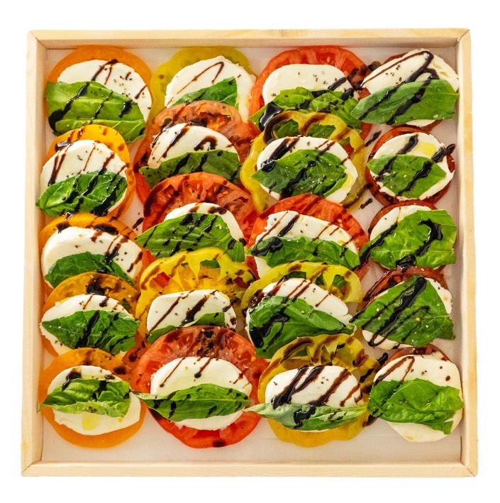 Heirloom Tomato Caprese Board